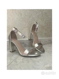 Donna Tacco Sandali Moda Sandalo con Fibbie