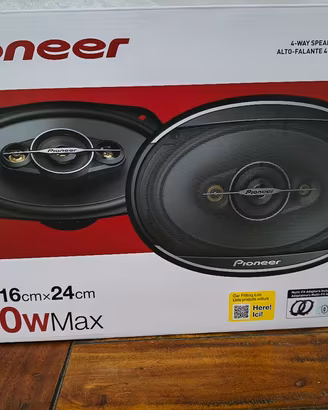 Coppia Casse Auto Pioneer TS-A6961F 4 Vie 450W 6x9