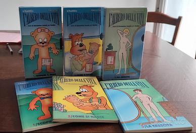 🌳 L'Albero della Vita VHS + Libri 🧸 