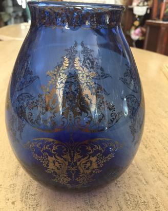 Vaso blu piccolo