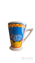 tazza vintage pecora e 🦆strong master stoneware