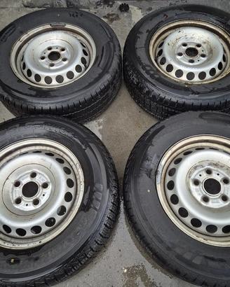 Cerchi In Ferro Da 16" Per Volkswagen Crafter