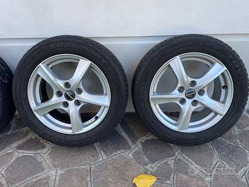 set cerchi in lega 16" gruppo vag