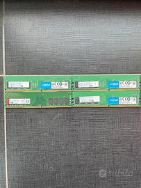RAM DDR1 DDR2 DDR3 DDR4