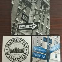 Quadretti USA (lotto da 3)