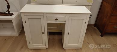 SCRITTOIO FINE 800/INIZI 900 LACCATO BIANCO