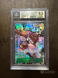 Jewelry Bonney op12-118 v3 Manga BGS 9.5 op jap
