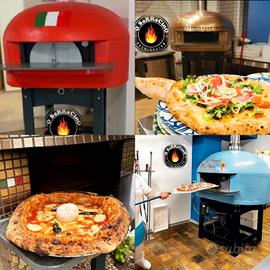 FORNO PIZZA PROFESSIONALE A LEGNA O GAS