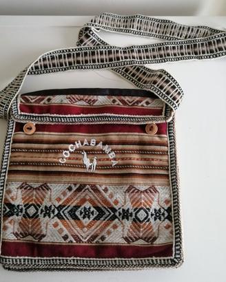 Borsa a tracolla etnica boliviana