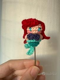 Mini amigurumi Ariel - La Sirenetta