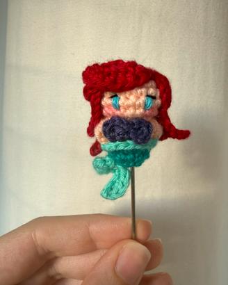 Mini amigurumi Ariel - La Sirenetta