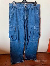 Pantaloni Cargo Larghi Zara