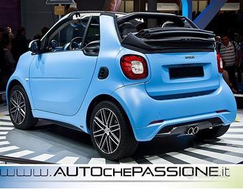 Spoiler sottoparaurti posteriore Brabus SMART FORT