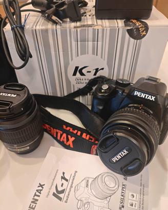 Fotocamera Reflex Pentax K-r e accessori