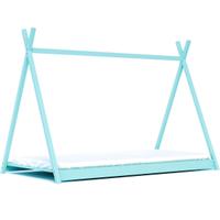 letto montessori verde acqua