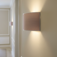 Lume a muro in tessuto Talia