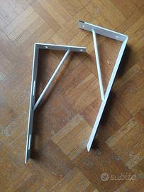 Coppia Staffe Mensole 35x15