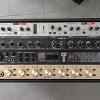 Rack studio di registrazione Motu / dbx / Alto