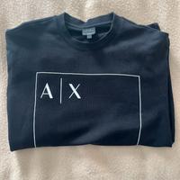 Armani Exchange A/X You.Me.Us. Felpa Taglia L