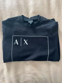 Armani Exchange A/X You.Me.Us. Felpa Taglia L