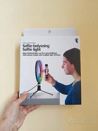 Luce per selfie