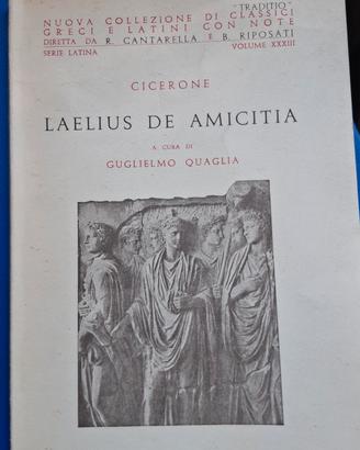 libro Laelius de amicizia, Quaglia, 1960