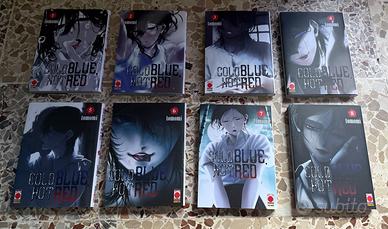Manga Cold Blue Hot Red sequenza completa 1/8