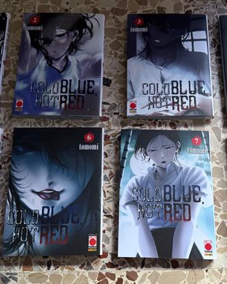 Manga Cold Blue Hot Red sequenza completa 1/8
