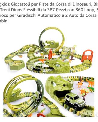 Pista da corsa di Dinosauri
