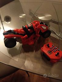 spiderman moto telecomandata