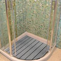 Pedana per doccia angolare 64 cm