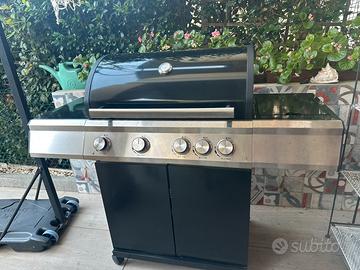 Barbecue a gas