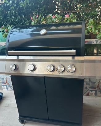 Barbecue a gas