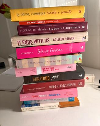 Lotto Libri Vari (Romance, Classici, Humor)