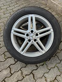 4 Ruote Invernali complete Mercedes 215/60 R17
