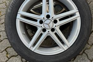 4 Ruote Invernali complete Mercedes 215/60 R17