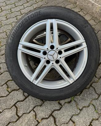 4 Ruote Invernali complete Mercedes 215/60 R17