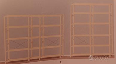 Scaffalatura in legno