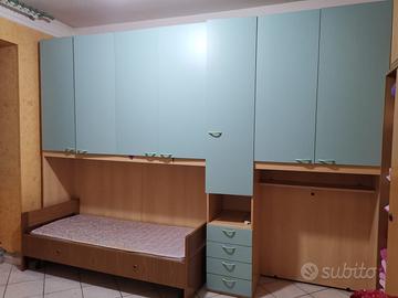 Camera da letto a ponte piu singolo 7 ante
