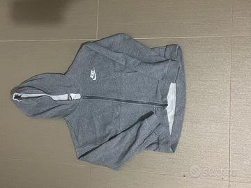 Felpa nike zip grigia Nike bambino/Ragazzo 146/156