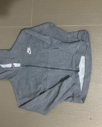 Felpa nike zip grigia Nike bambino/Ragazzo 146/156
