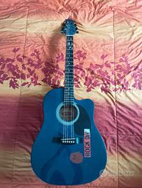 chitarra acustica elettrificata stagg