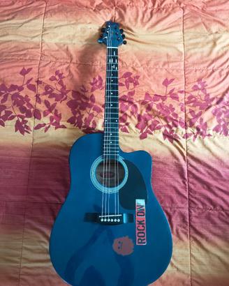 chitarra acustica elettrificata stagg