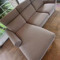 divano 3 posti  penisola  con  relax 