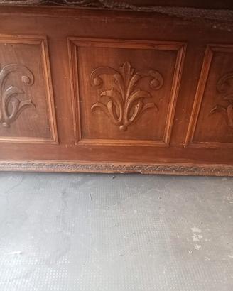 CASSAPANCA LAVORATA LEGNO