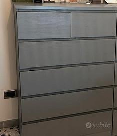 Cassettiera Ikea Malm 6 cassetti