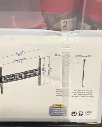 Supporto TV Meliconi SLIMSTYLE 600 S