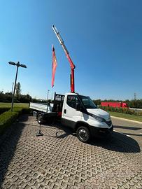 Iveco Daily 35.160 cassone ribaltabile, gru PK3400