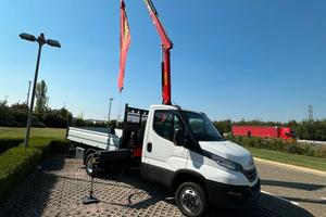 Iveco Daily 35.160 cassone ribaltabile, gru PK3400