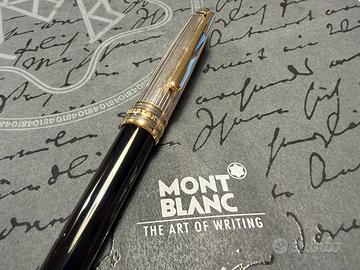 Penna Montblanc argento ed oro